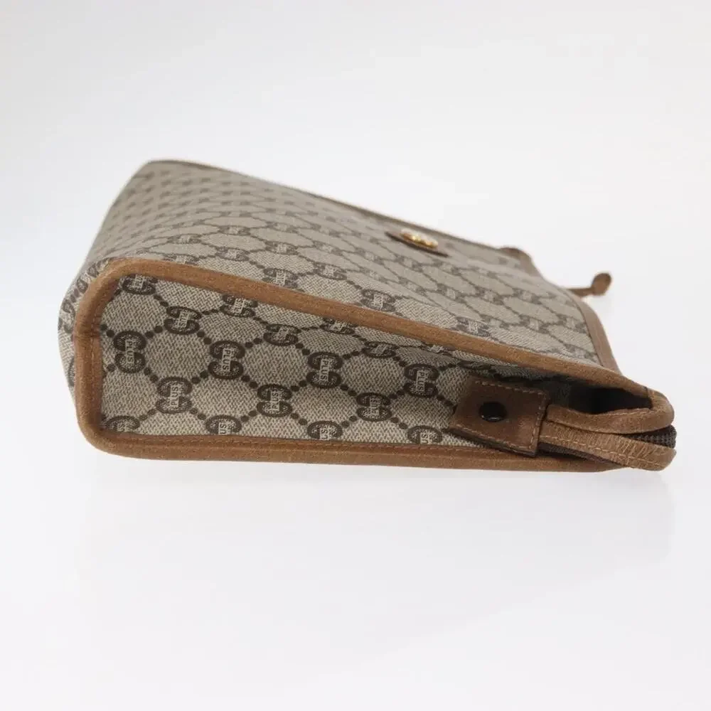 Gucci GG Plus Clutch Bag Beige